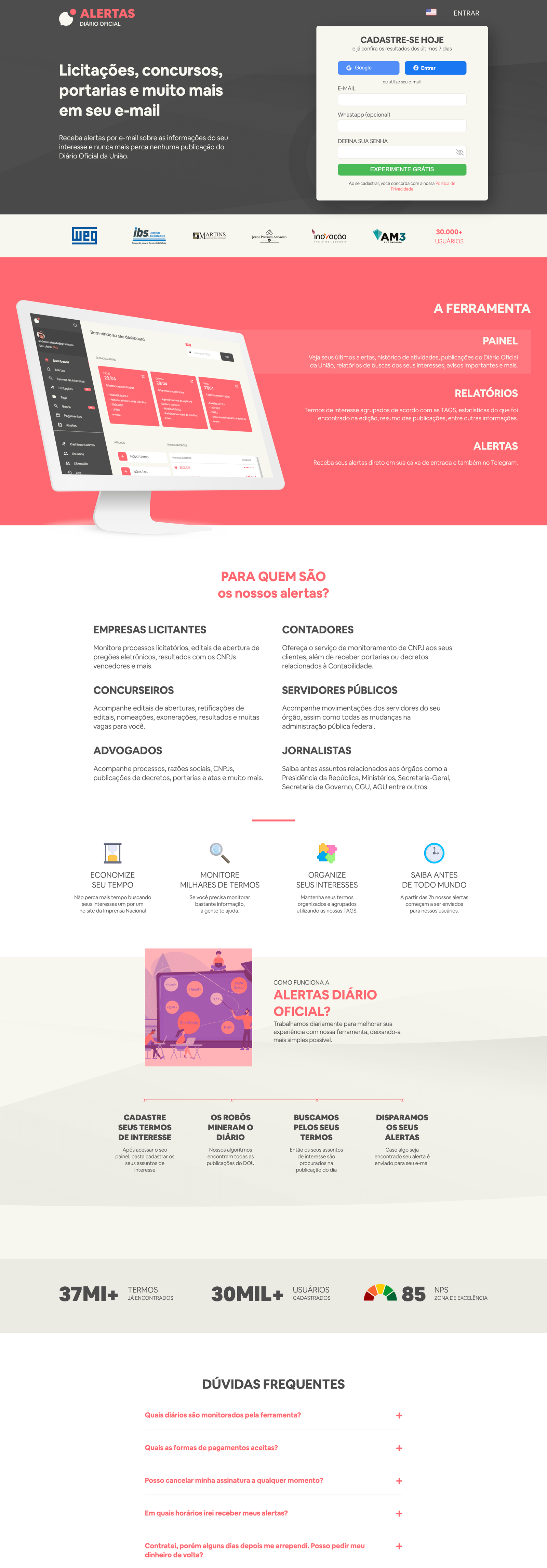 SaaS Landing Page