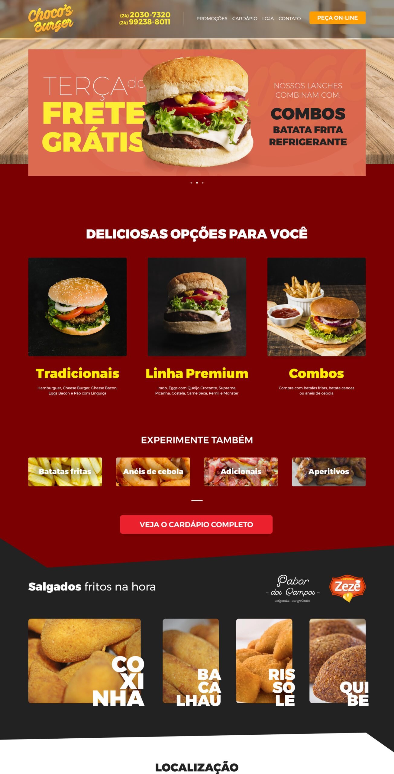 Burger House WordPress Theme