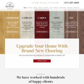 Flooring Company WordPress Theme