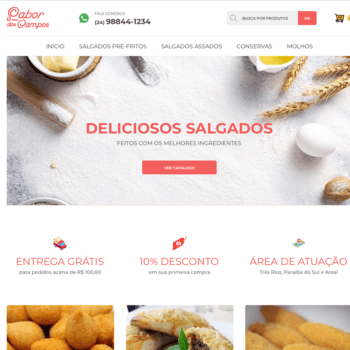 Food e-commerce WordPress Theme