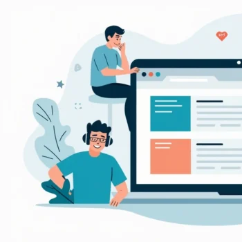 WordPress interface with diverse users using accessibility tools