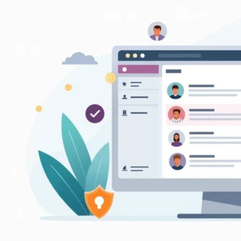 Abstract WordPress dashboard showing advanced user management controls