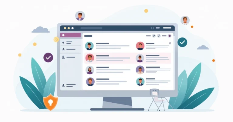 Abstract WordPress dashboard showing advanced user management controls