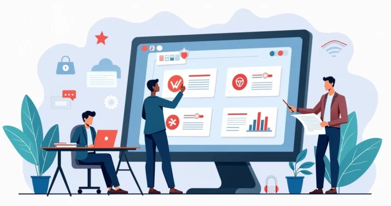 Agency team managing multiple WordPress sites on a unified dashboard