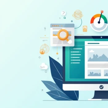 Dashboard screen showing slow WordPress site being optimized for performance