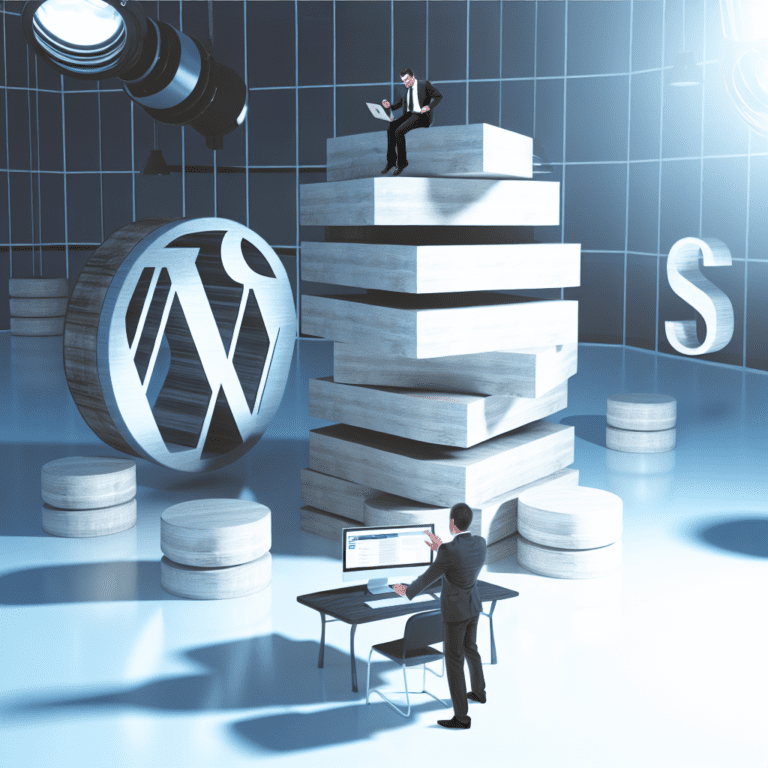 Building a WordPress-Based SaaS: Essential Steps for Success – AI Generated Image