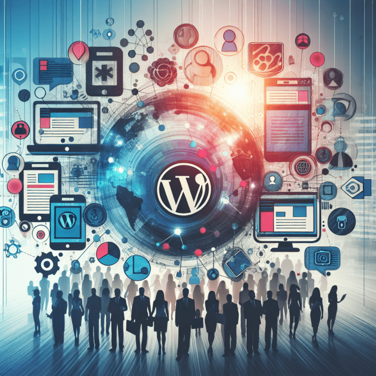 Building a WordPress Community: Strategies for Fostering User Interaction – AI Generated Image