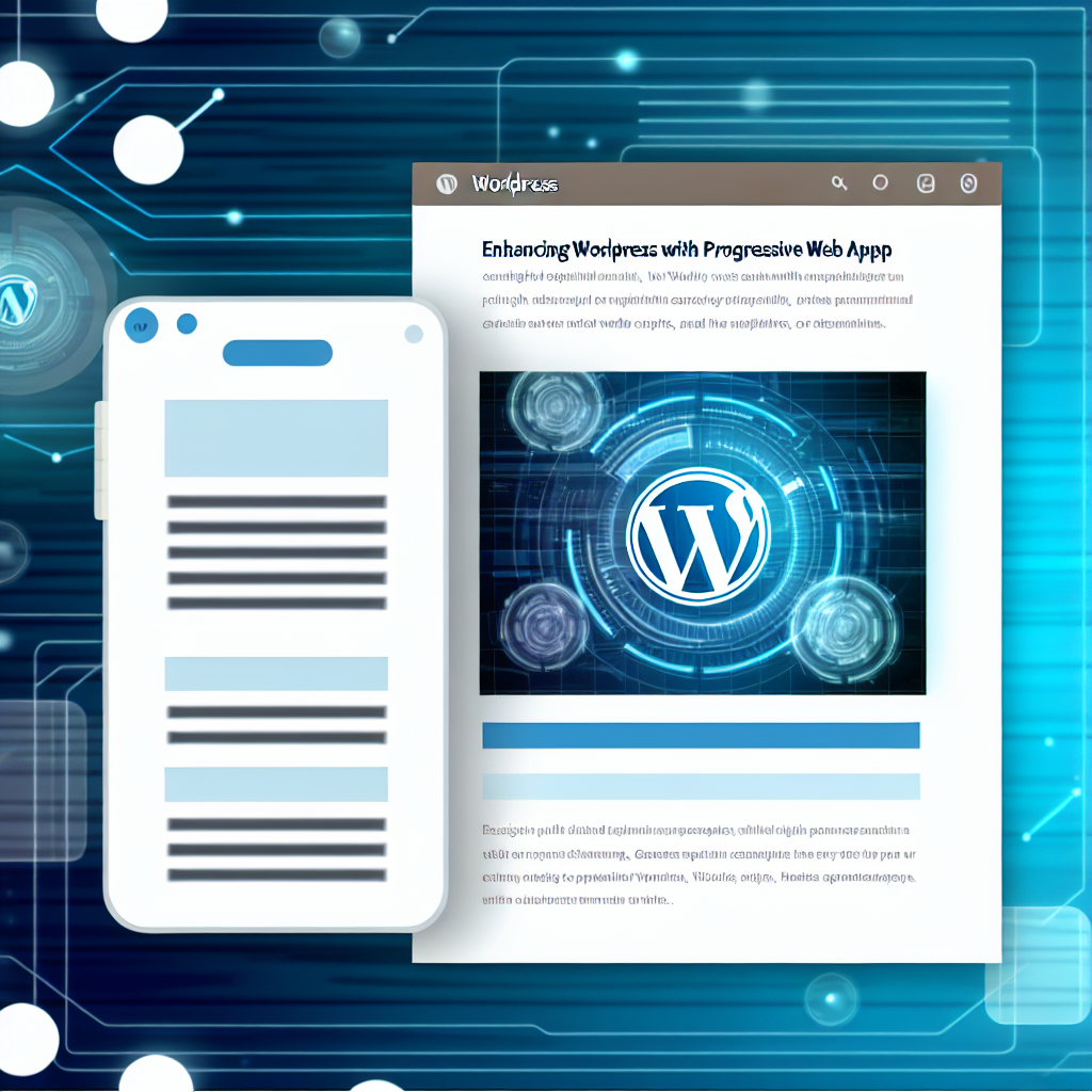 Enhancing WordPress with Progressive Web App (PWA) Capabilities