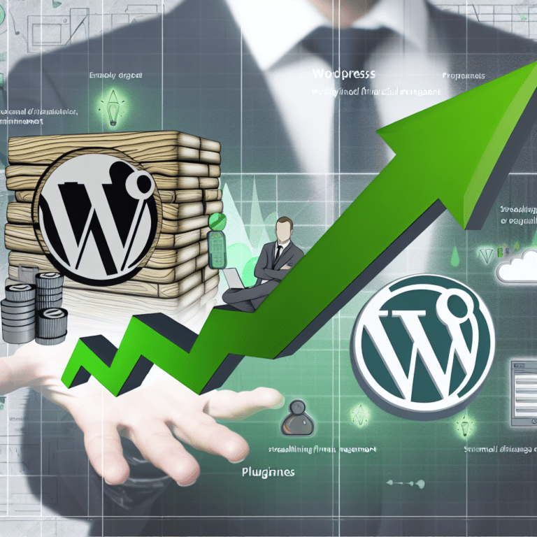 Essential WordPress Finance Plugins for Streamlining Financial Management – AI Generated Image