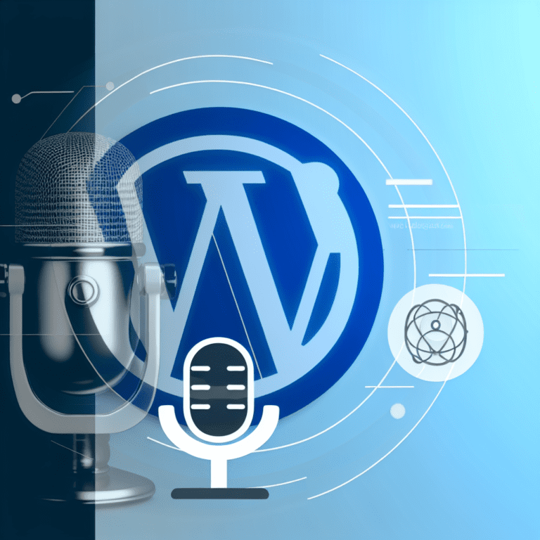 Exploring the Benefits of Voice Search Optimization for WordPress Sites – AI Generated Image