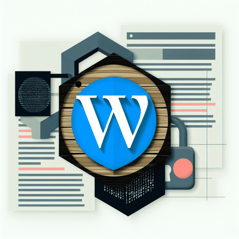 Exploring the Role of Data Privacy in WordPress Development – AI Generated Image