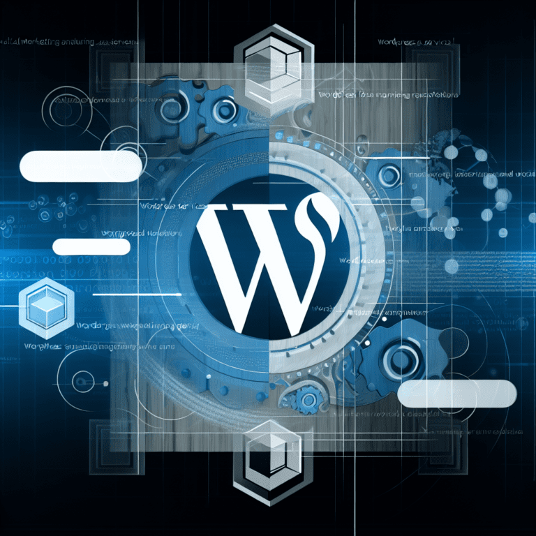 How WordPress Services Can Transform USA Marketing Agencies – AI Generated Image