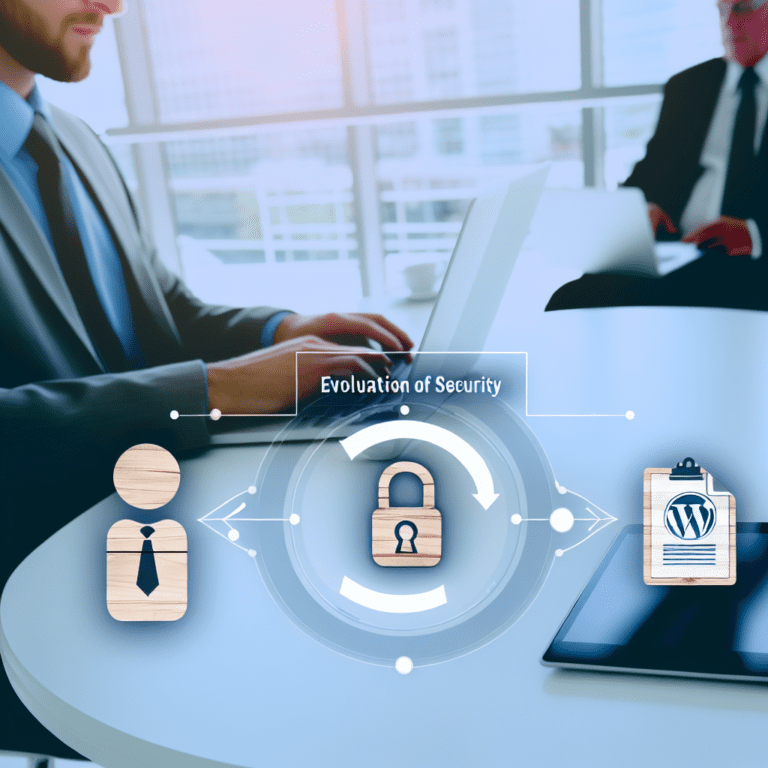 The Evolution of WordPress Security: Future-Proofing Your Site – AI Generated Image