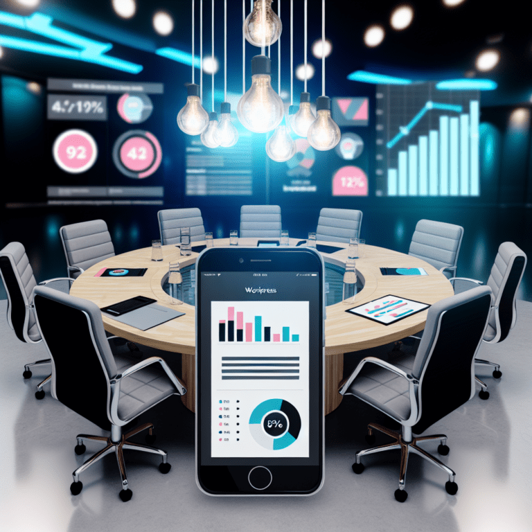 The Impact of Mobile Optimization on WordPress User Retention: Strategies to Implement – AI Generated Image