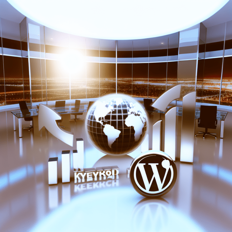 Utilizing Ubersuggest for Keyword Research: A Comprehensive Guide for WordPress Users – AI Generated Image