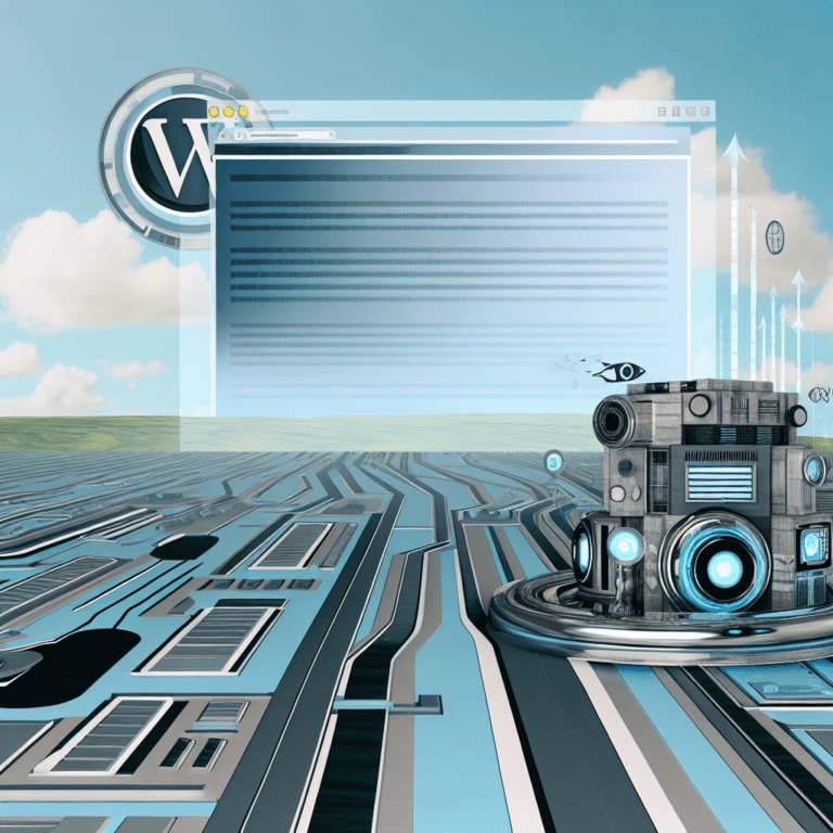 WordPress Marketing Automation: Streamlining Your Campaigns for Success – AI Generated Image