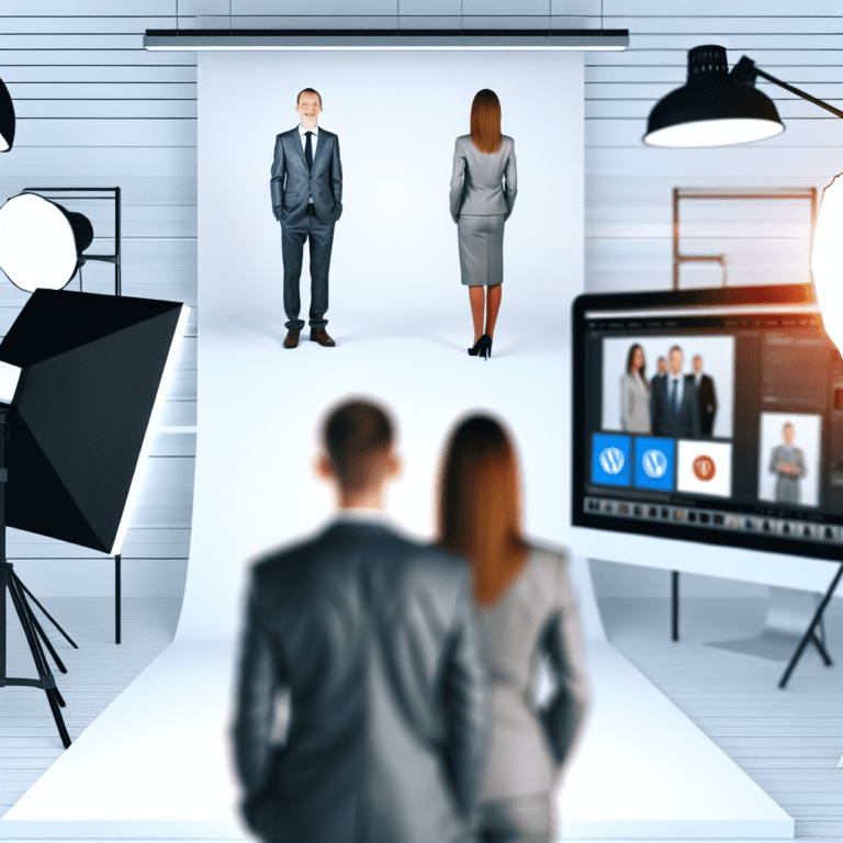 WordPress Vibe-Coding: Creating a Unique Brand Experience Through Design – AI Generated Image