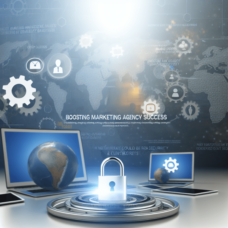 Boosting Marketing Agency Success with Custom WordPress Solutions that Enhance Security and Drive Client Engagement – AI Generated Image