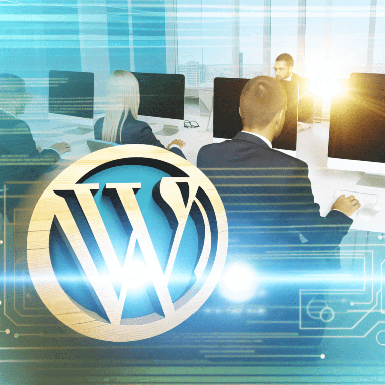 Custom WordPress Integrations for Marketing Agencies: Delivering Seamless Solutions That Enhance Client Engagement and Drive Business Success – AI Generated Image