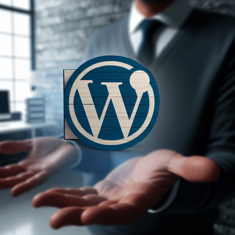 Custom WordPress Solutions to Streamline Agency Workflows and Drive Client Satisfaction – AI Generated Image
