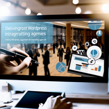 Delivering Robust WordPress Integrations for Marketing Agencies: Technical Strategies to Enhance Client Engagement and Drive Business Growth - AI Generated Image - André Luiz Abdalla