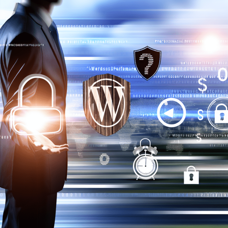 Delivering Tailored WordPress Development for Agencies: Unmatched Security and Performance for Competitive Client Advantage – AI Generated Image