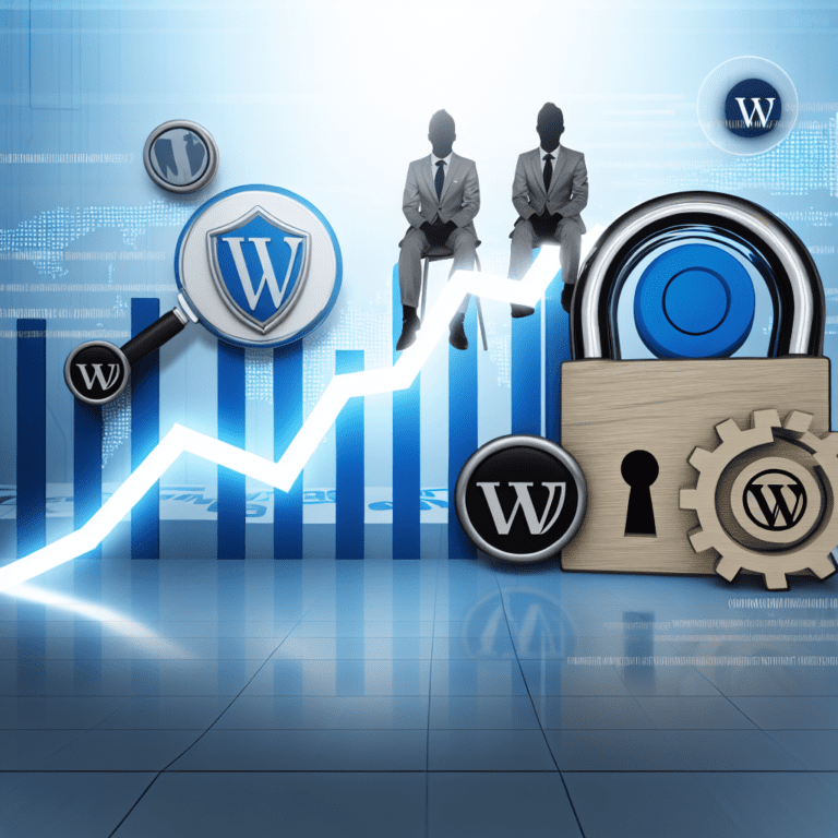 Developing Secure and Custom WordPress Solutions to Mitigate Agency Risks and Empower Client Growth Strategies – AI Generated Image