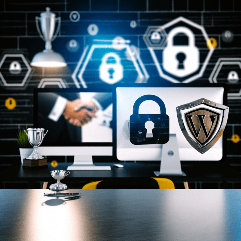 Driving Agency Success through Innovative WordPress Security Practices that Safeguard Client Data and Enhance Trust – AI Generated Image