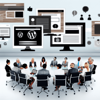 Driving Business Growth through Optimized WordPress Integrations: Unleashing the Full Potential of Your Client's Digital Strategy - AI Generated Image - André Luiz Abdalla