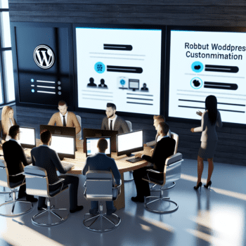 Driving Client Engagement through Robust WordPress Customization: Innovative Solutions for Marketing Agencies to Overcome Development Hurdles - AI Generated Image - André Luiz Abdalla