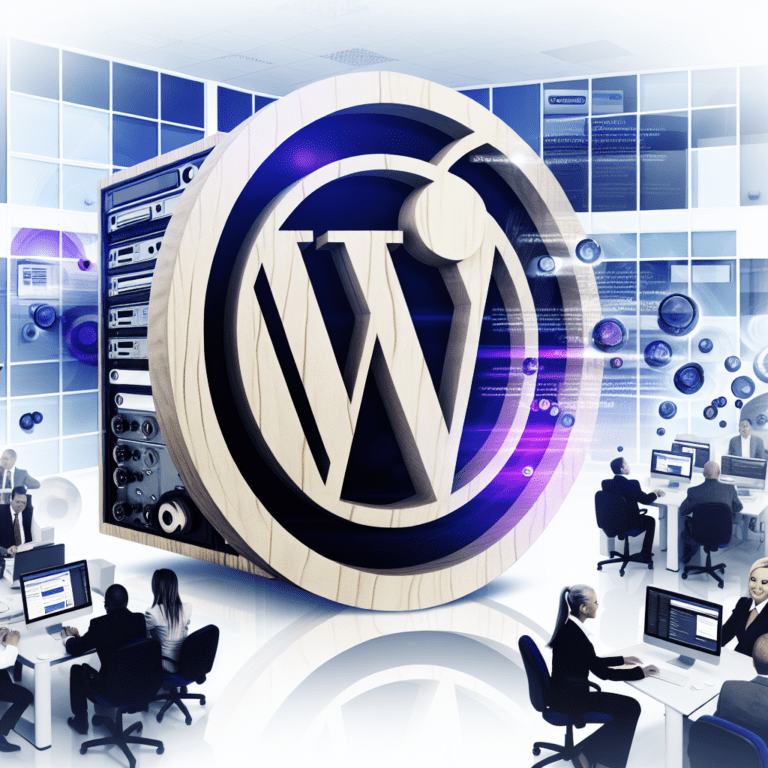Driving Measurable Results for Agencies through Expert WordPress Customization and Integration Strategies That Address Client Needs – AI Generated Image