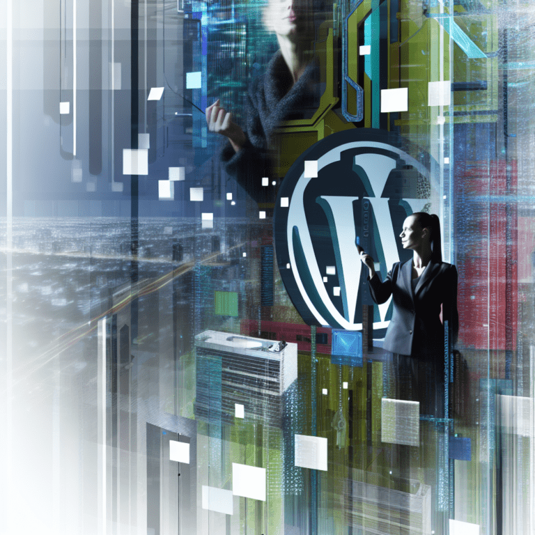 Elevating Agency Performance with Custom WordPress Development Solutions That Solve Client-Specific Challenges and Drive Results – AI Generated Image