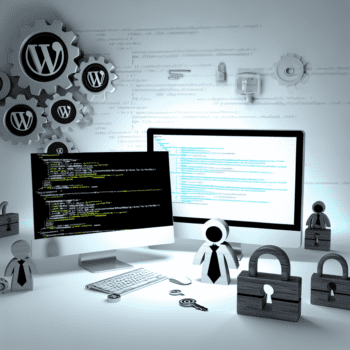 Elevating Agency Performance with Custom WordPress Solutions: Strategic Approaches to Enhance Security and User Experience for Optimal Client Outcomes - AI Generated Image - André Luiz Abdalla