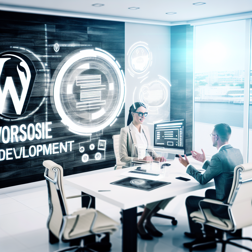 Elevating Client Engagement with Bespoke WordPress Development: Tailored Solutions to Address Marketing Agency Challenges - AI Generated Image - André Luiz Abdalla