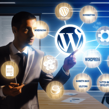 Elevating Marketing Agency Efficiency with Tailored WordPress Development Solutions: Addressing Technical Challenges for Enhanced Client Delivery - AI Generated Image - André Luiz Abdalla