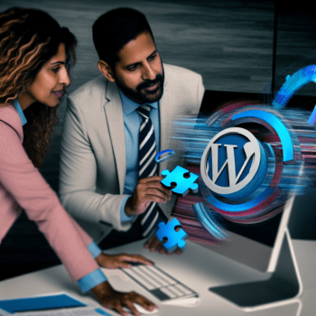 Elevating Marketing Agency Outcomes with Advanced WordPress Customization and Performance Optimization Strategies - AI Generated Image - André Luiz Abdalla