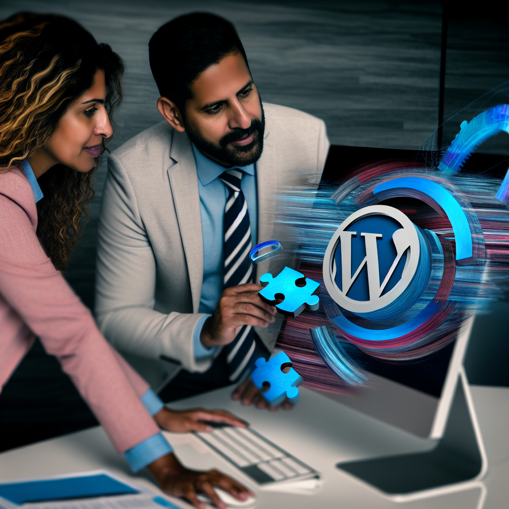 Elevating Marketing Agency Outcomes with Advanced WordPress Customization and Performance Optimization Strategies - AI Generated Image - André Luiz Abdalla