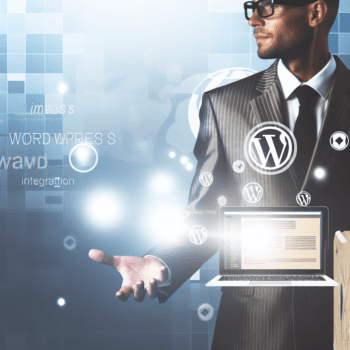 Elevating Marketing Agency Outcomes with Expert WordPress Customization and Integration Solutions for Enhanced Client Experiences - AI Generated Image - André Luiz Abdalla