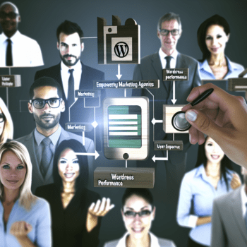 Empowering Marketing Agencies through Advanced WordPress Performance Solutions: Technical Strategies for Maximizing ROI and Enhancing User Experience - AI Generated Image - André Luiz Abdalla