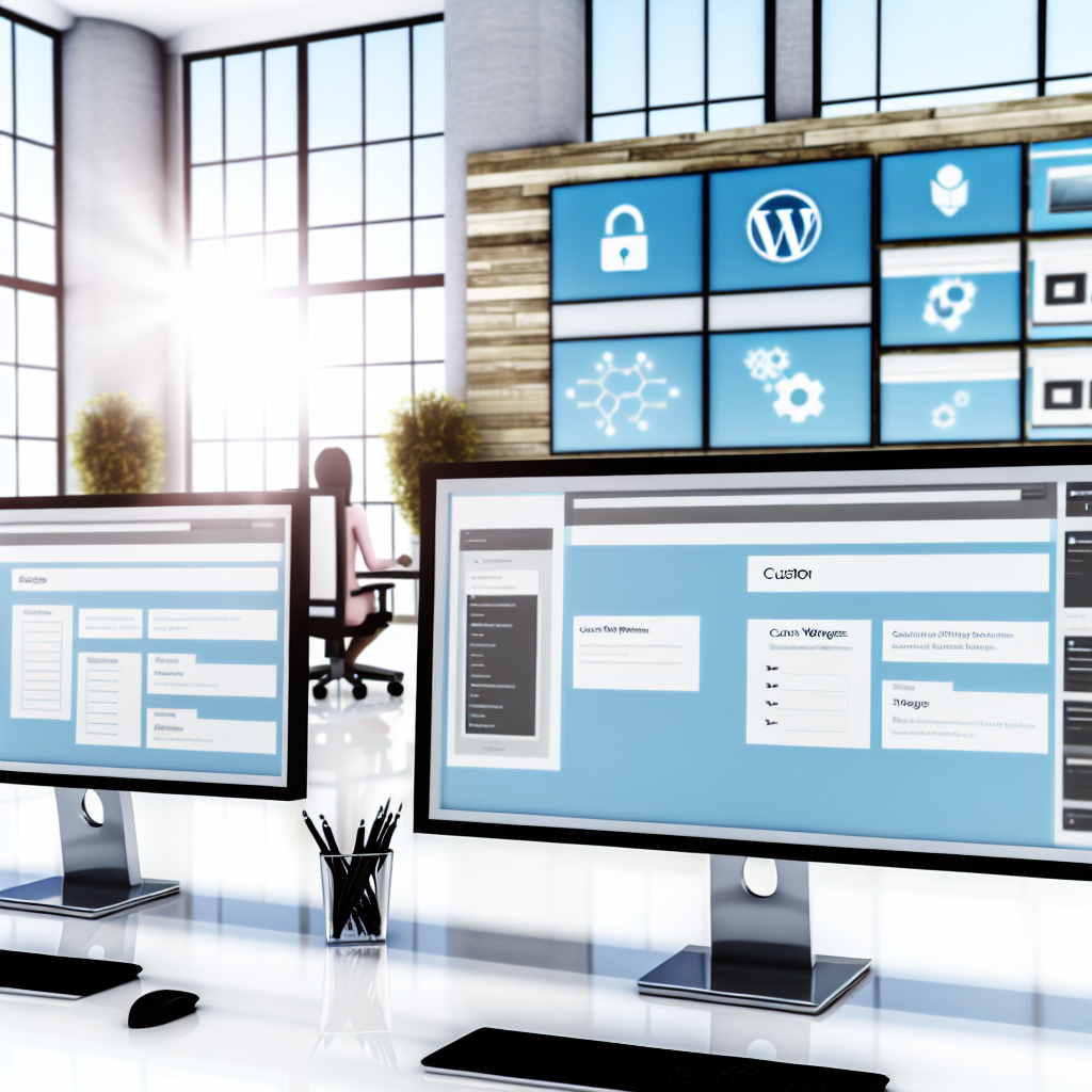 Empowering Marketing Agencies with Custom WordPress Solutions: Addressing Integration Challenges for Enhanced Client Satisfaction and Growth - AI Generated Image - André Luiz Abdalla