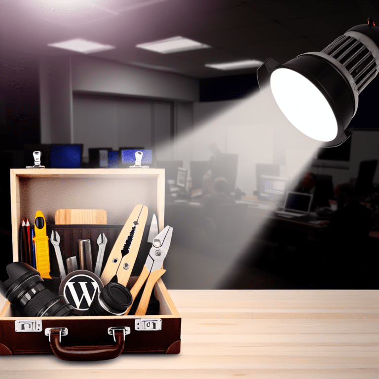 Empowering Marketing Agencies with Custom WordPress Solutions That Enhance Security and Drive Client Growth – AI Generated Image