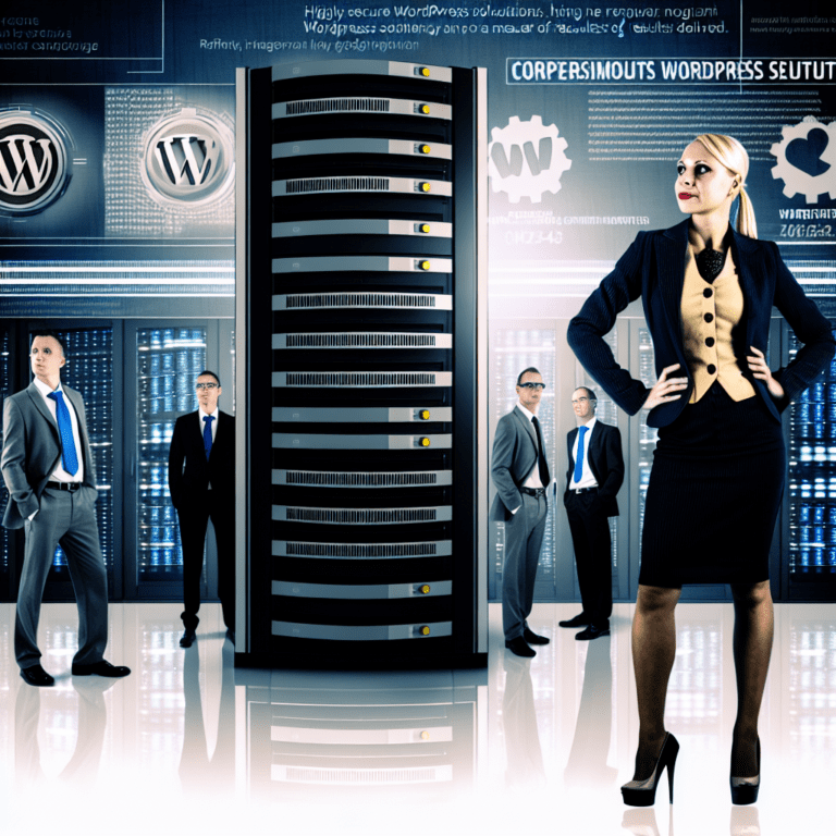 Enhancing Agency Client Trust with Secure and Customizable WordPress Solutions That Deliver Results – AI Generated Image