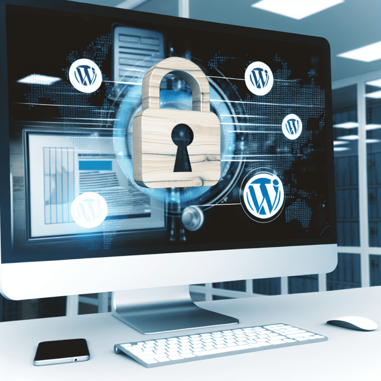 Enhancing Client Retention Through Tailored WordPress Security Solutions That Mitigate Risks for Marketing Agencies – AI Generated Image
