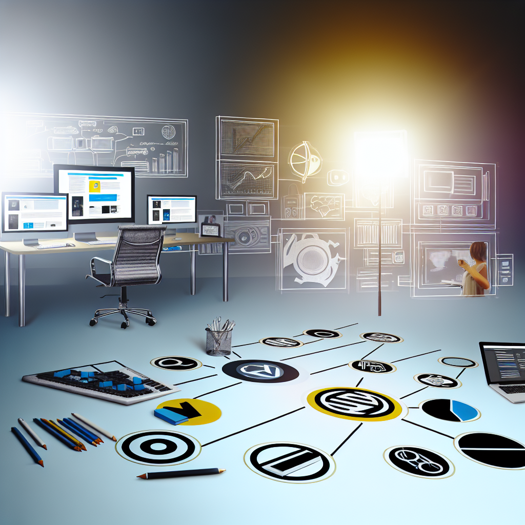 Enhancing Workflow Efficiency for Marketing Agencies Through Tailored WordPress Integrations and Technical Solutions - AI Generated Image - André Luiz Abdalla