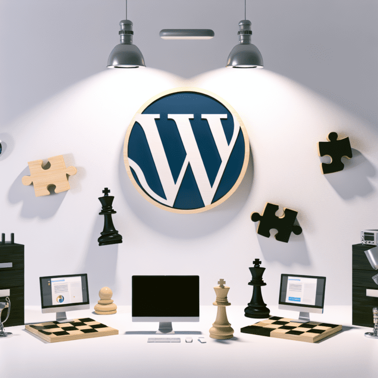 Gamification Techniques for WordPress Sites: Engaging Users Through Play – AI Generated Image