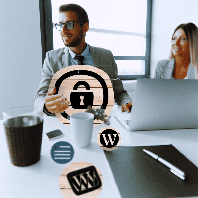 Harnessing Advanced WordPress Security Protocols to Protect Agency Clients and Elevate Trust in Digital Solutions – AI Generated Image