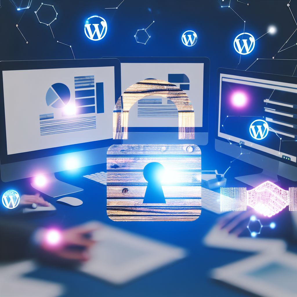 Harnessing Advanced WordPress Security Solutions to Mitigate Risks and Foster Client Trust for Marketing Agencies - AI Generated Image - André Luiz Abdalla