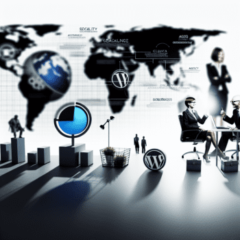 Harnessing WordPress Scalability: Strategic Development Solutions to Address Agency Growth Challenges and Enhance Client Satisfaction - AI Generated Image - André Luiz Abdalla