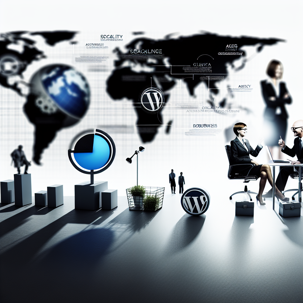 Harnessing WordPress Scalability: Strategic Development Solutions to Address Agency Growth Challenges and Enhance Client Satisfaction - AI Generated Image - André Luiz Abdalla