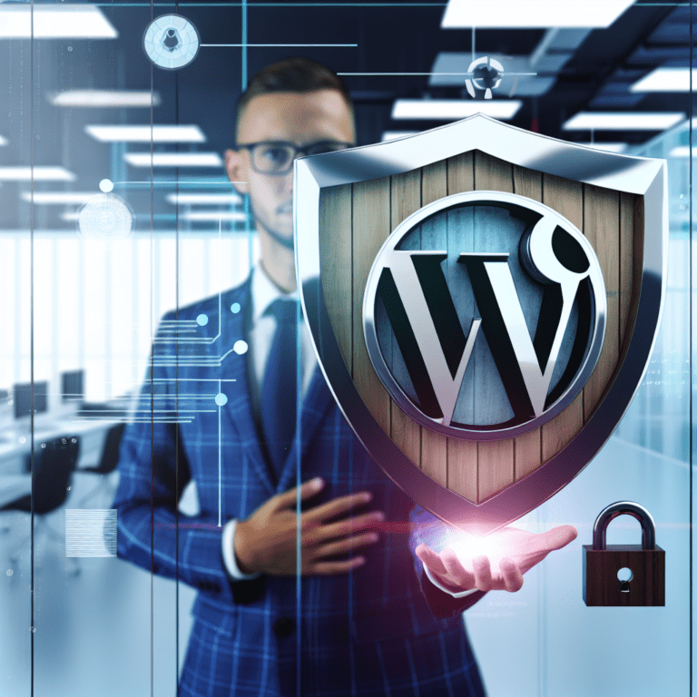 Implementing Advanced WordPress Security Solutions: Safeguarding Agency Projects While Boosting Client Trust and Satisfaction – AI Generated Image